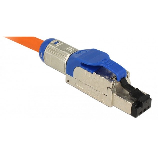 DeLOCK RJ-45 Stecker feldkonfektionierbar Cat.8.1 Azul
