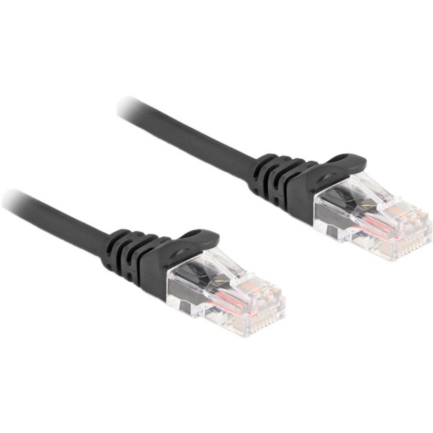 DeLOCK Spiralkabel RJ-45 Stecker > RJ-45 Stecker Cat.5e Negro - Imagen 3
