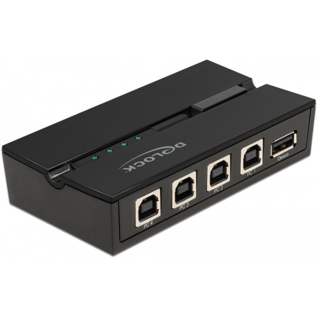 DeLOCK USB 2.0 Switch für 4 PC an 1 Gerät