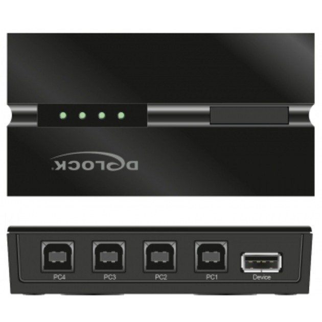 DeLOCK USB 2.0 Switch für 4 PC an 1 Gerät - Imagen 2