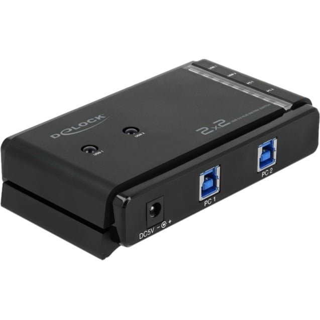 DeLOCK USB 3.0 Matrix Switch 2 x 2 Negro