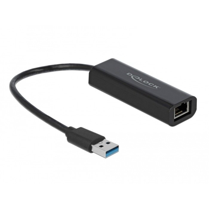 DeLOCK USB 3.2 Gen 1 Adapter Negro