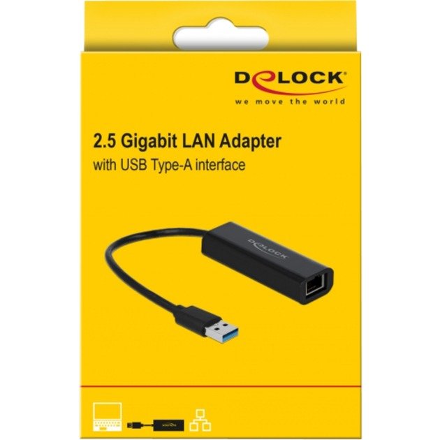 DeLOCK USB 3.2 Gen 1 Adapter Negro - Imagen 2