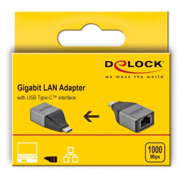 DeLOCK USB 3.2 Gen 1 Adapter Gris - Imagen 2
