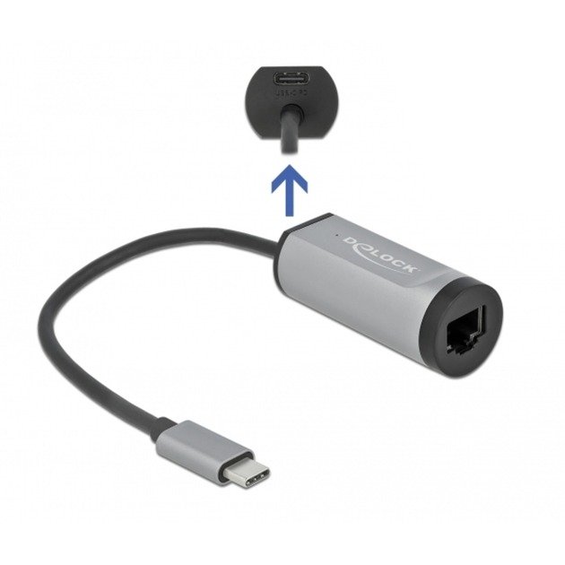 DeLOCK USB 3.2 Gen 1 Adapter Gris - Imagen 2