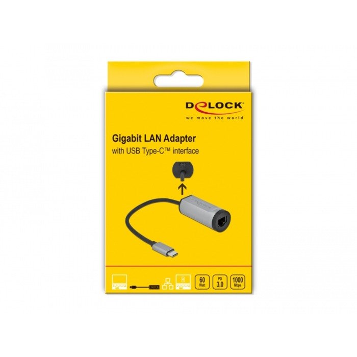 DeLOCK USB 3.2 Gen 1 Adapter Gris - Imagen 4