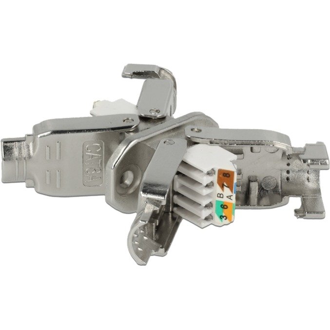 DeLOCK Verbinder für Netzwerkkabel Cat.6a STP werkzeugfrei Plata - Imagen 5