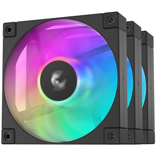 DeepCool FD12 ARGB 120x120x25 Negro