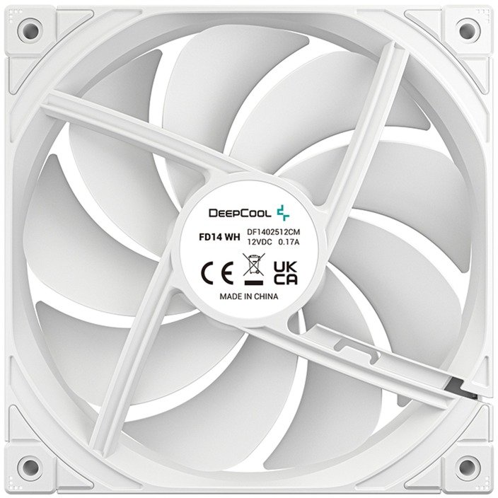 DeepCool FD14 WH 140x140x25 Blanco - Imagen 3