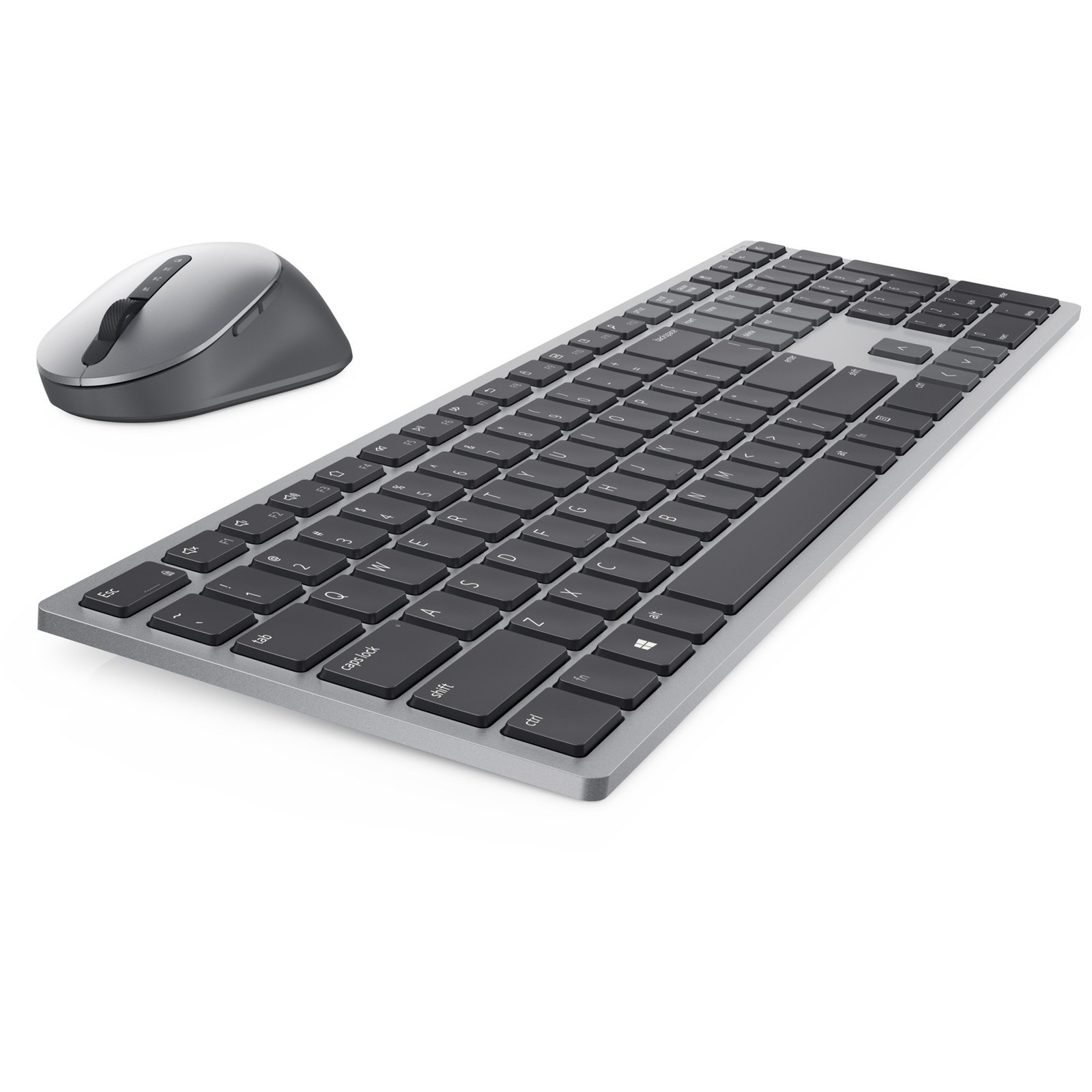 Dell Premier-Mehrgeräte-Wireless-Tastatur und -Maus (KM7321W) Titanio - Imagen 3