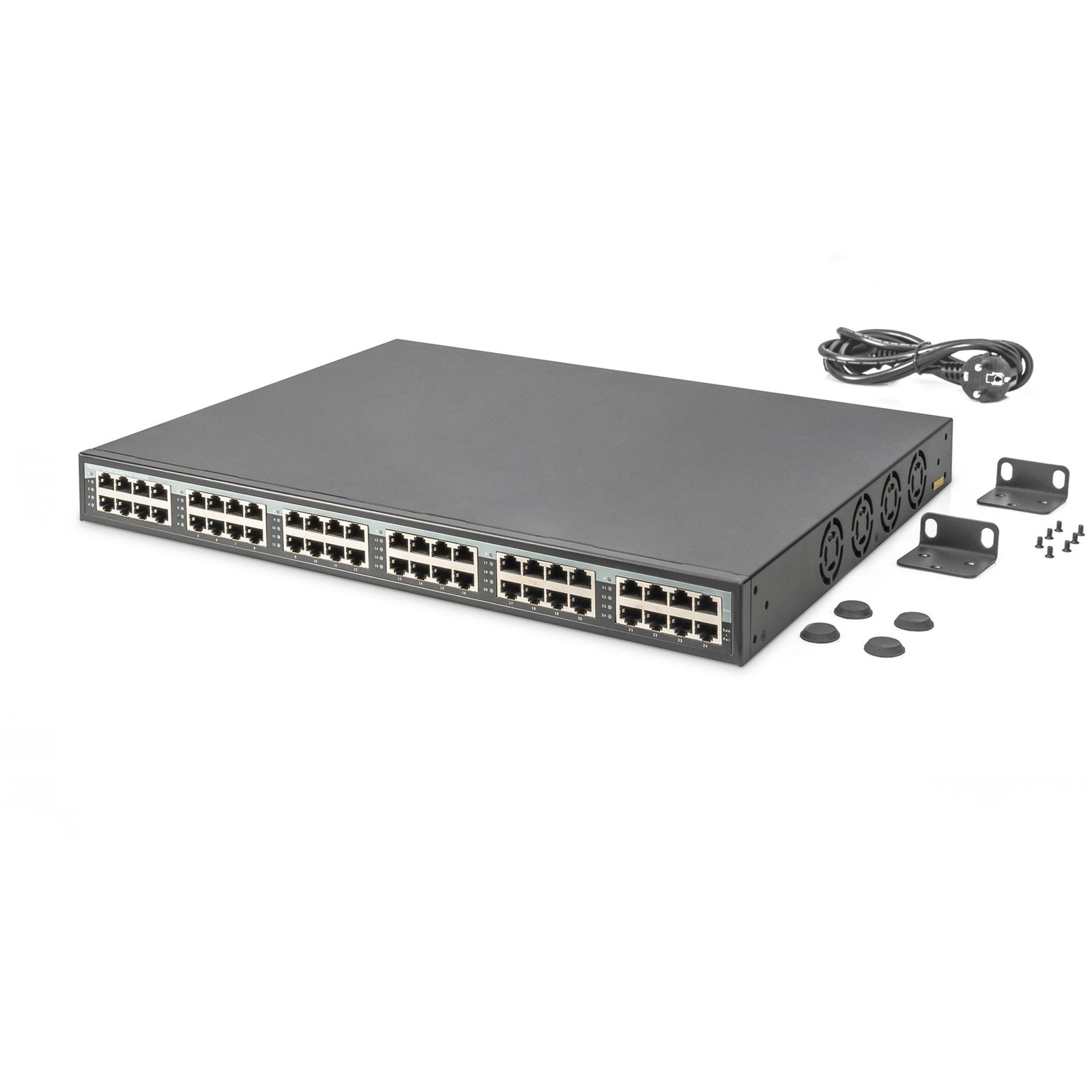 Digitus 24-Port/Ethernet/PoE+ injektor/370W Negro - Imagen 5