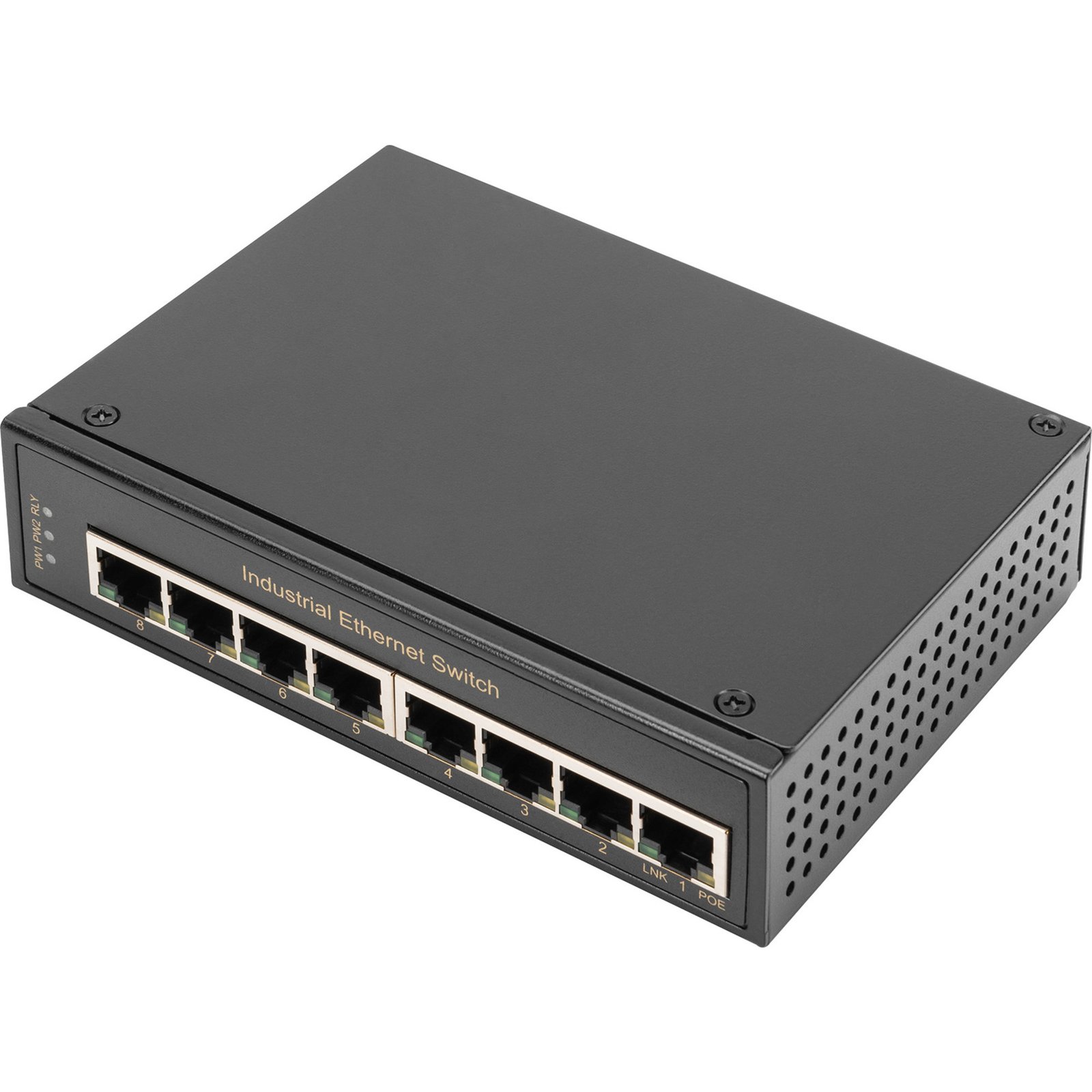 Digitus 8 Port Gigabit Ethernet Netzwerk Negro