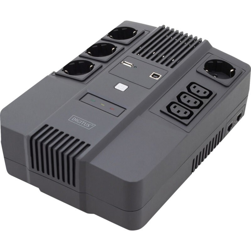 Digitus All-in-One USV Negro