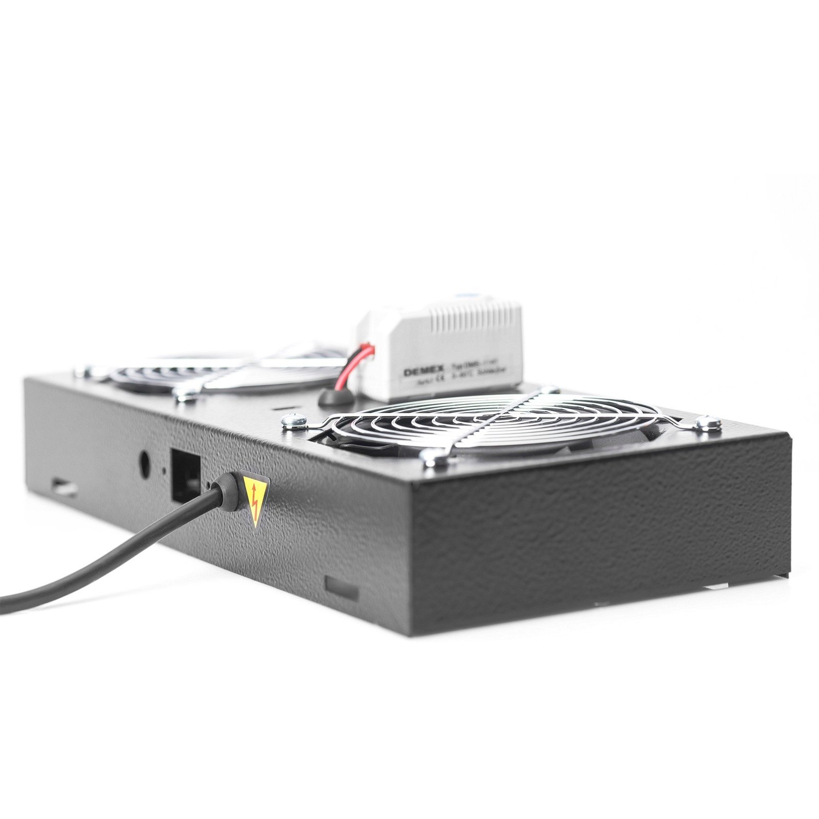 Digitus Dachlüftereinheit für 483 mm (19") Wandgehäuse Negro - Imagen 2