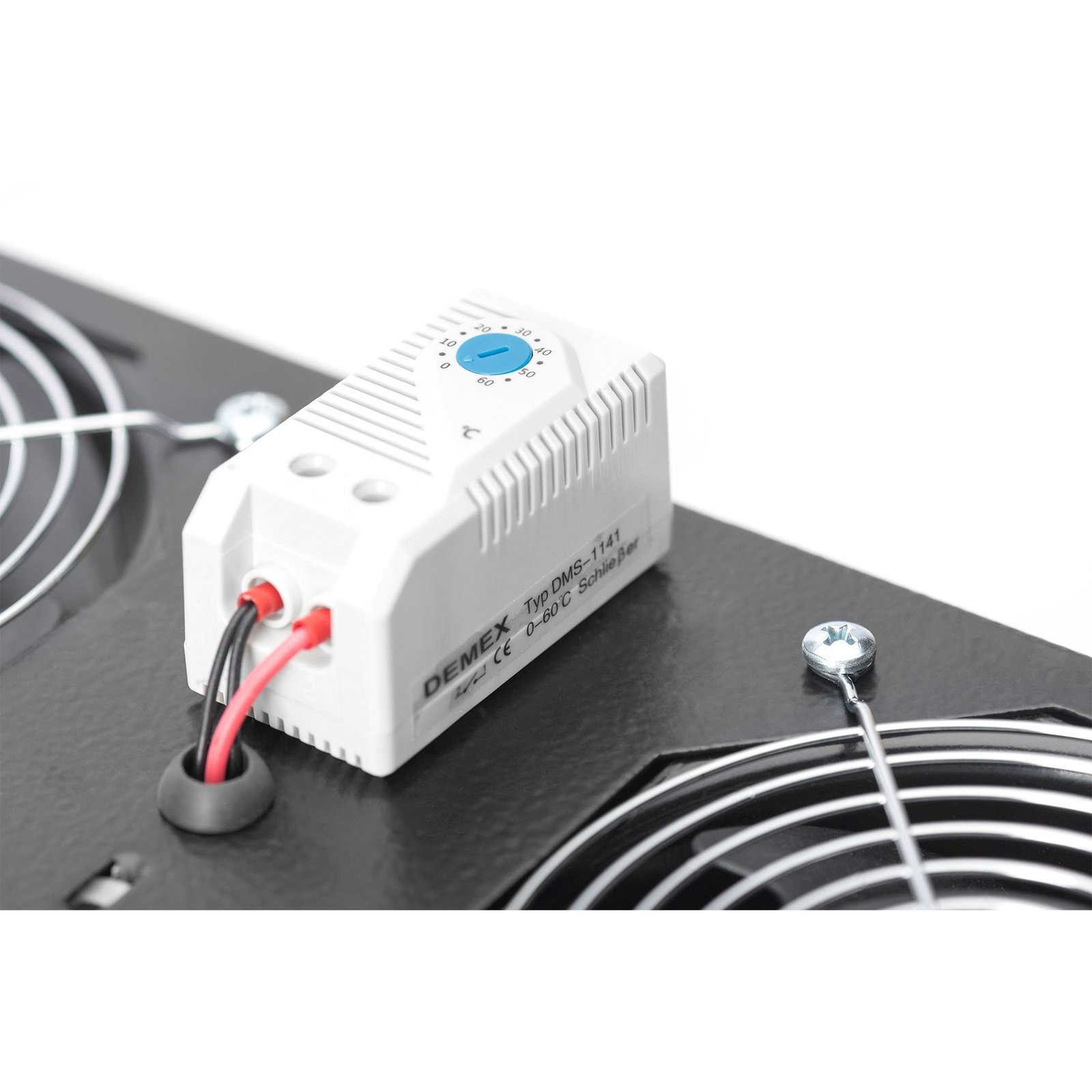 Digitus Dachlüftereinheit für 483 mm (19") Wandgehäuse Negro - Imagen 4