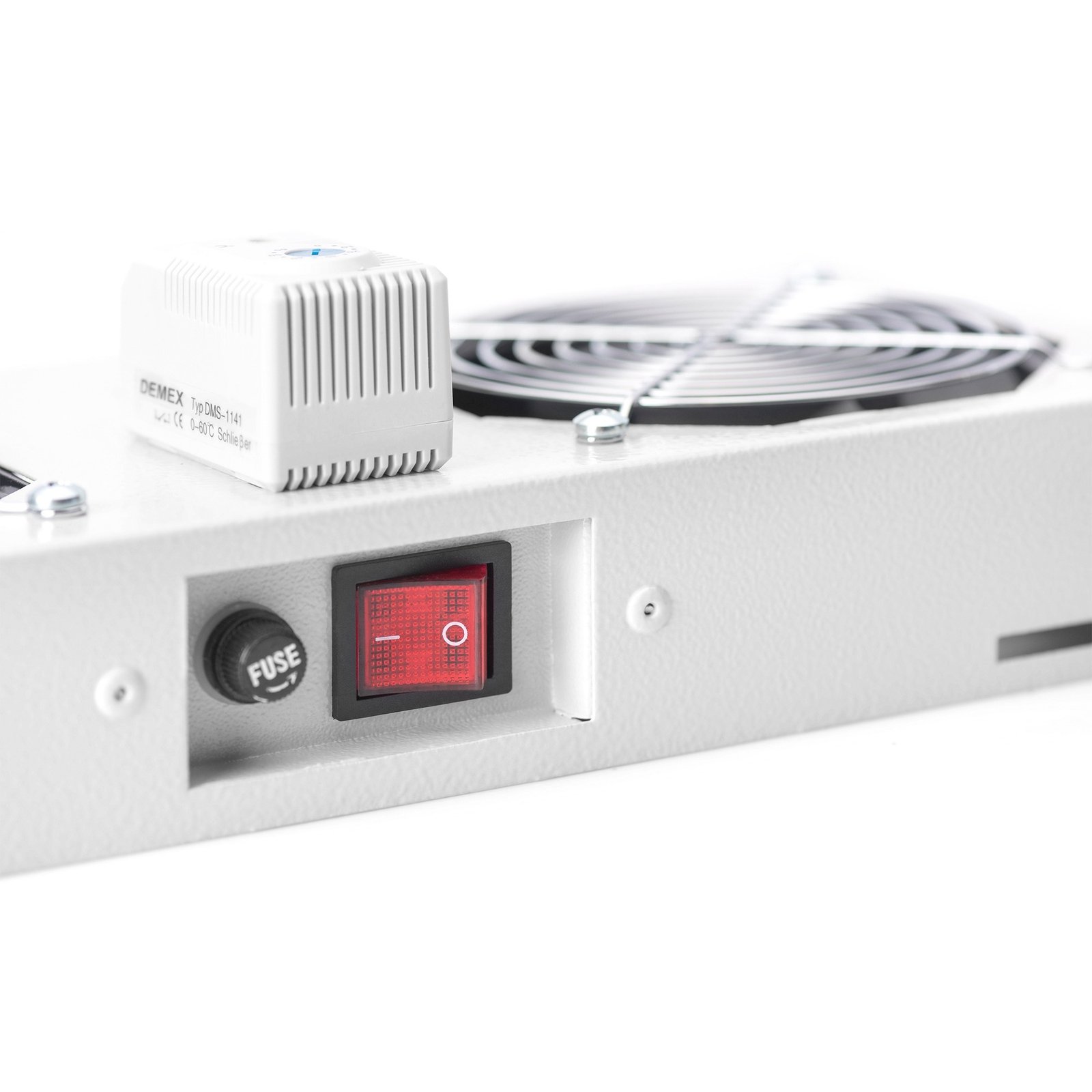 Digitus Dachlüftereinheit für Wandmontage Schränke Gris - Imagen 3