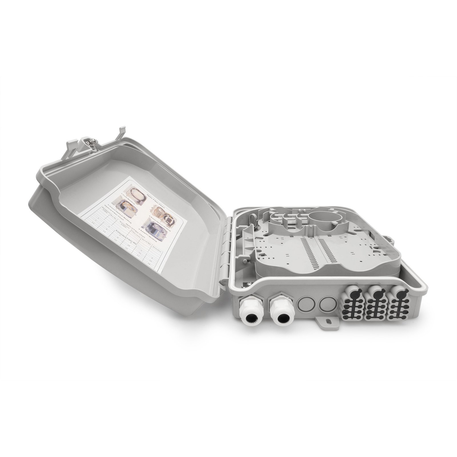 Digitus FTTH Distributionsbox für Außen - 24 LC/Duplex oder 24 SC/Simplex Kupplungen - Imagen 2