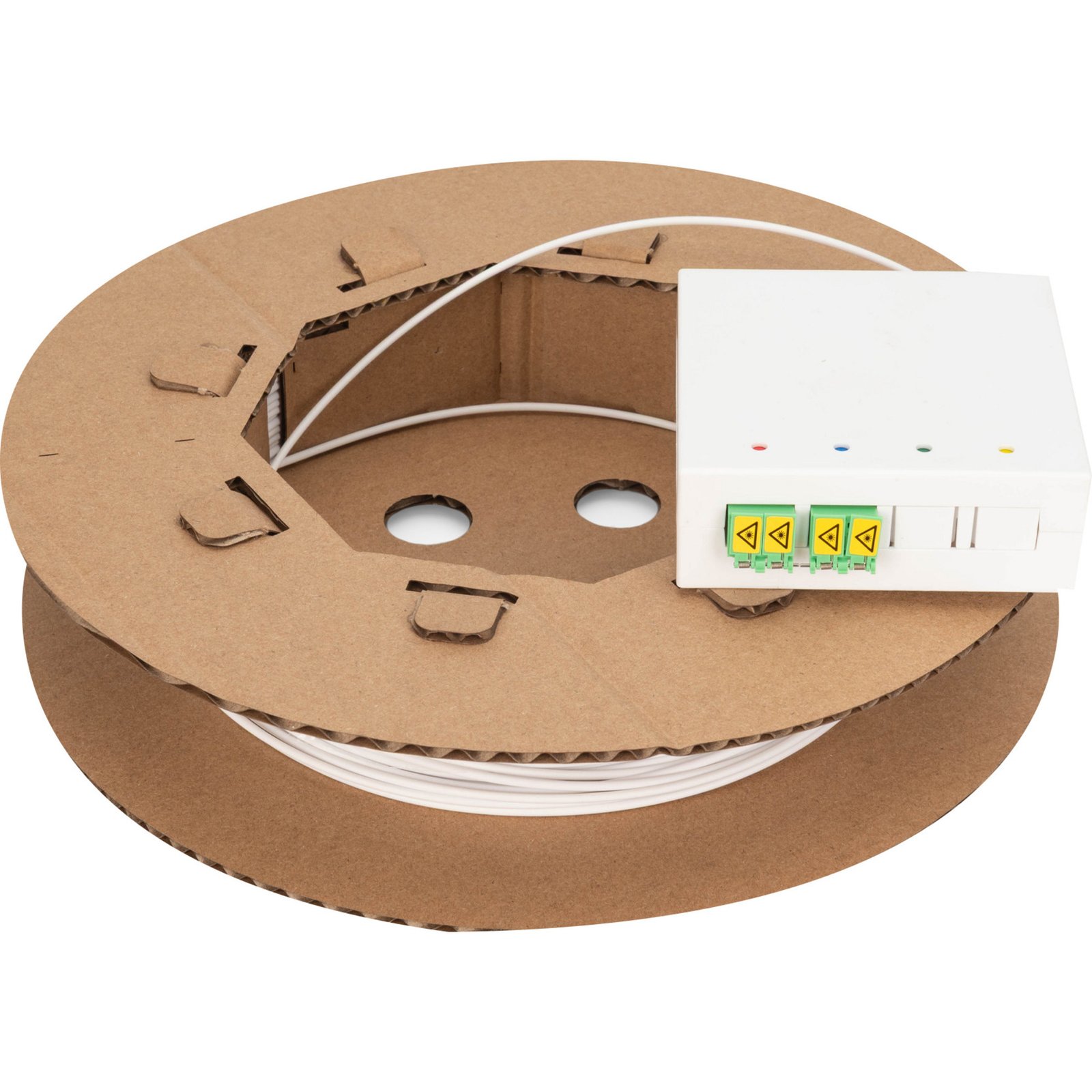 Digitus FTTx Dropkabel Installationskit Blanco