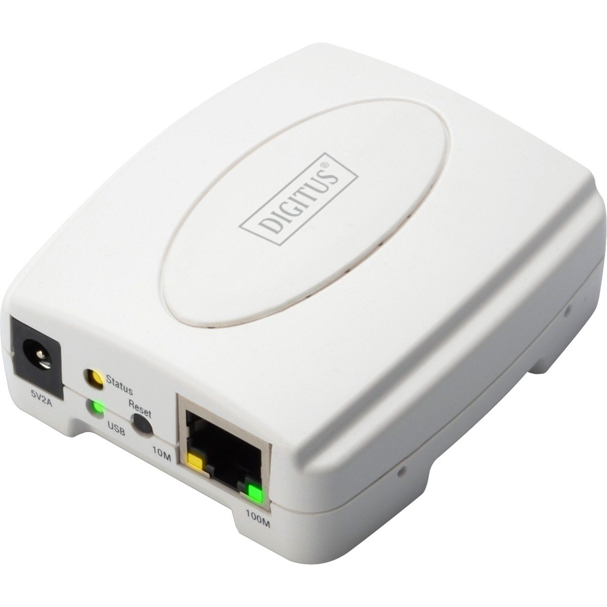Digitus Fast Ethernet Print Server (DN-13003-2) Blanco