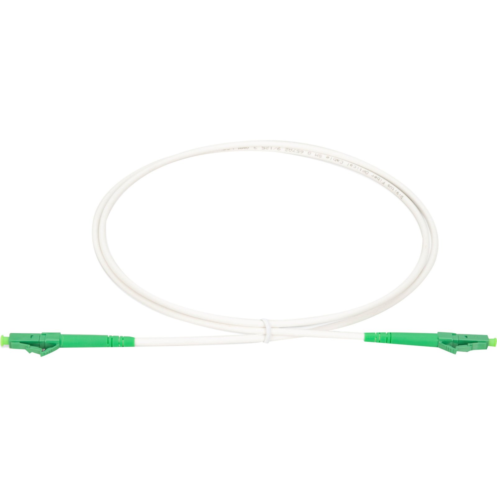 Digitus Glasfaser-Simplex-Patchkabel Blanco
