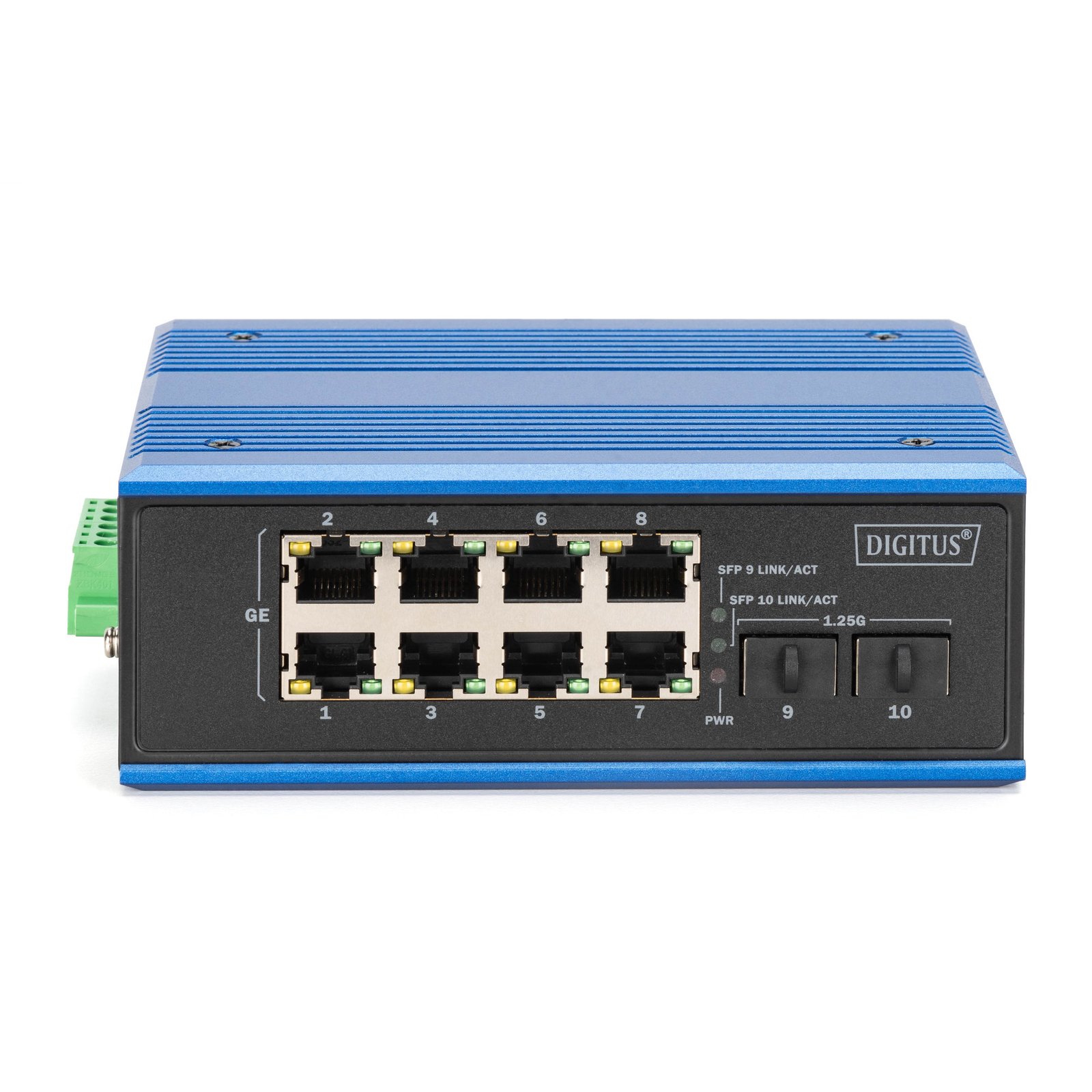 Digitus Industrial 8+2-Port Gigabit Ethernet PoE - Imagen 4