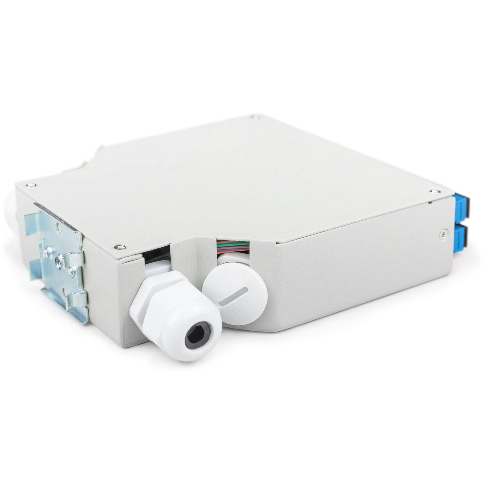 Digitus LWL-Hutschienenbox OS2 bestückt SC-Adapter und Pigtail - Imagen 4