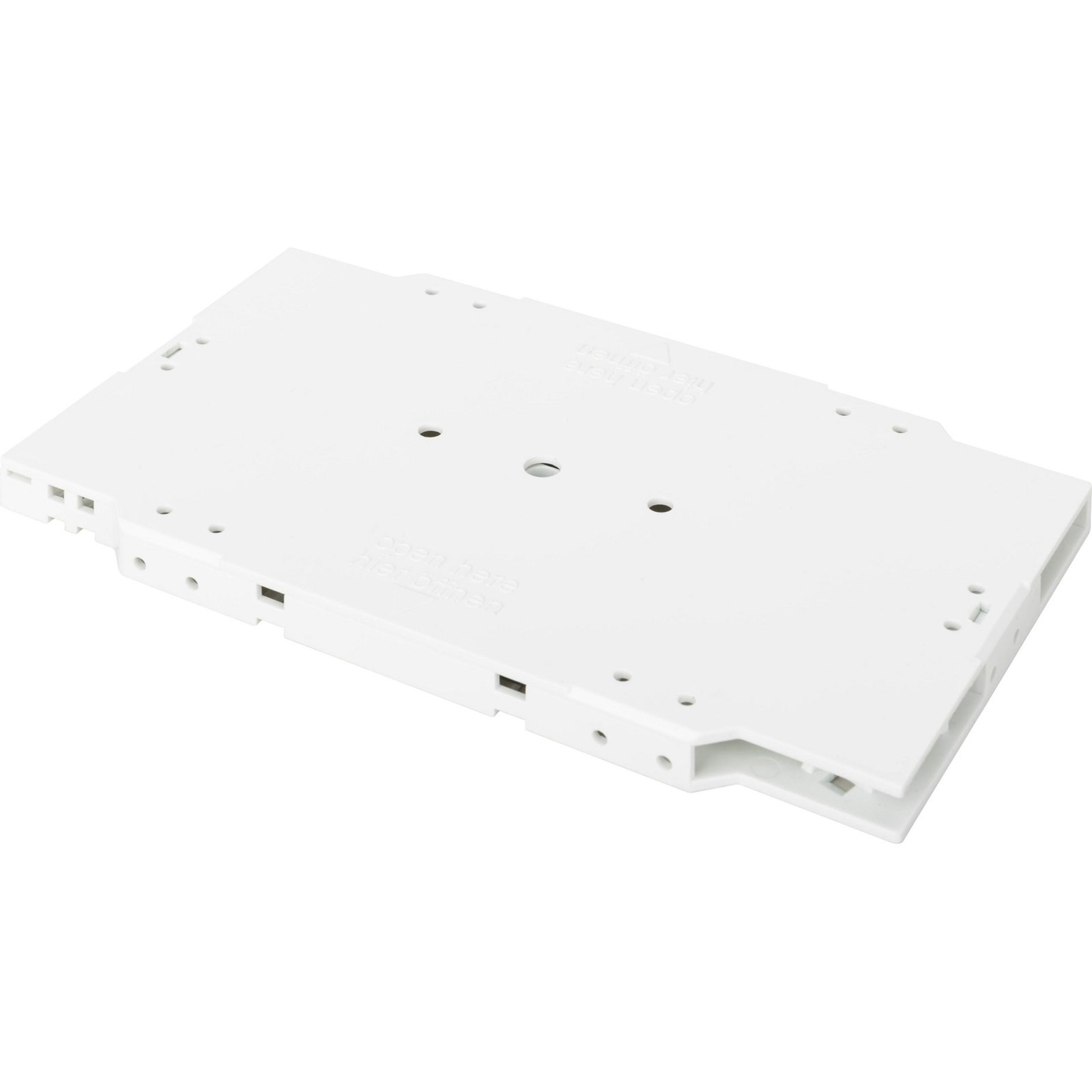 Digitus LWL Spleißkassette für 12 Fasern inkl. Spleißhalter für Crimp und Schrumpfspleißschutz Blanco