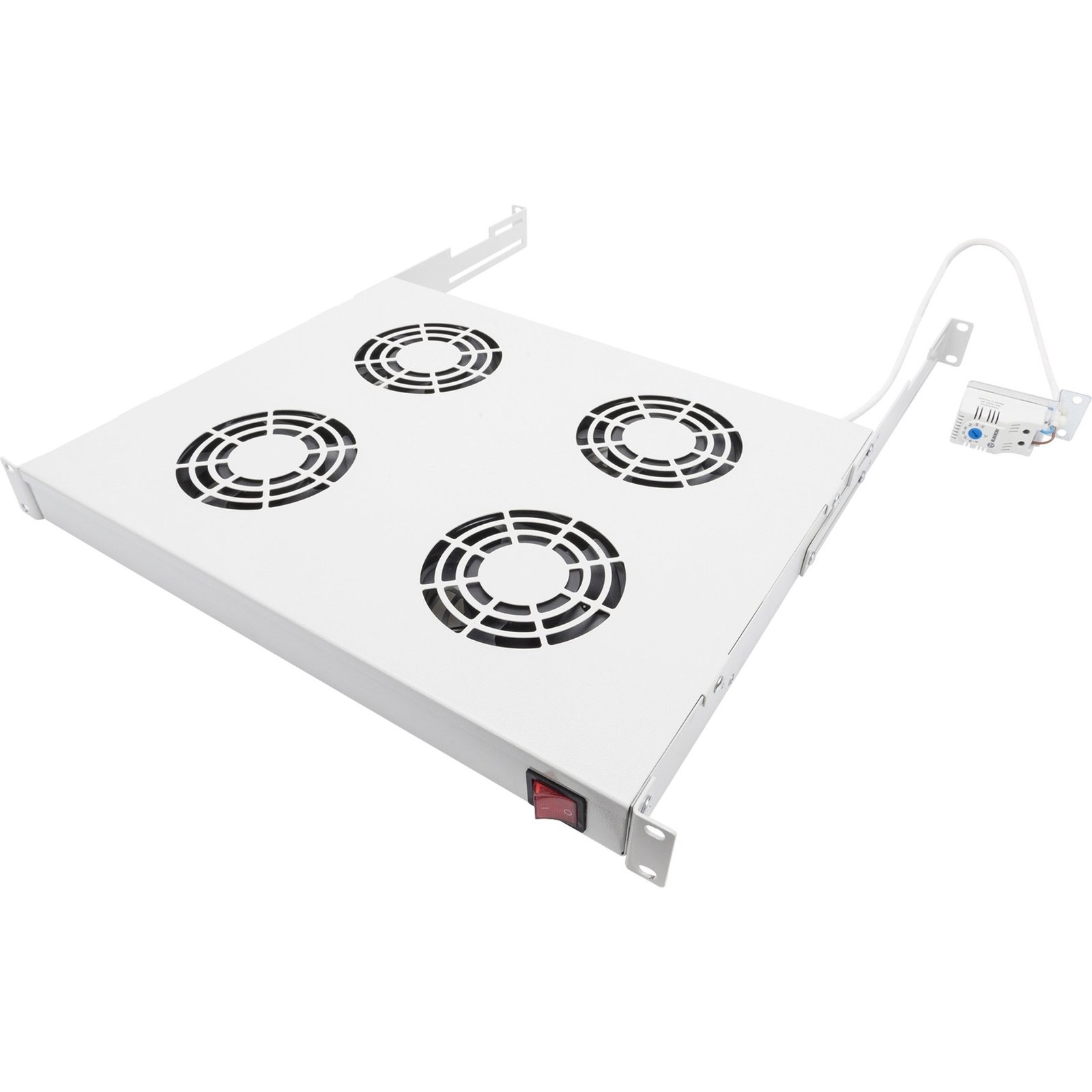 Digitus Lüftereinheit zur variablen 483 mm (19")-Installation Gris