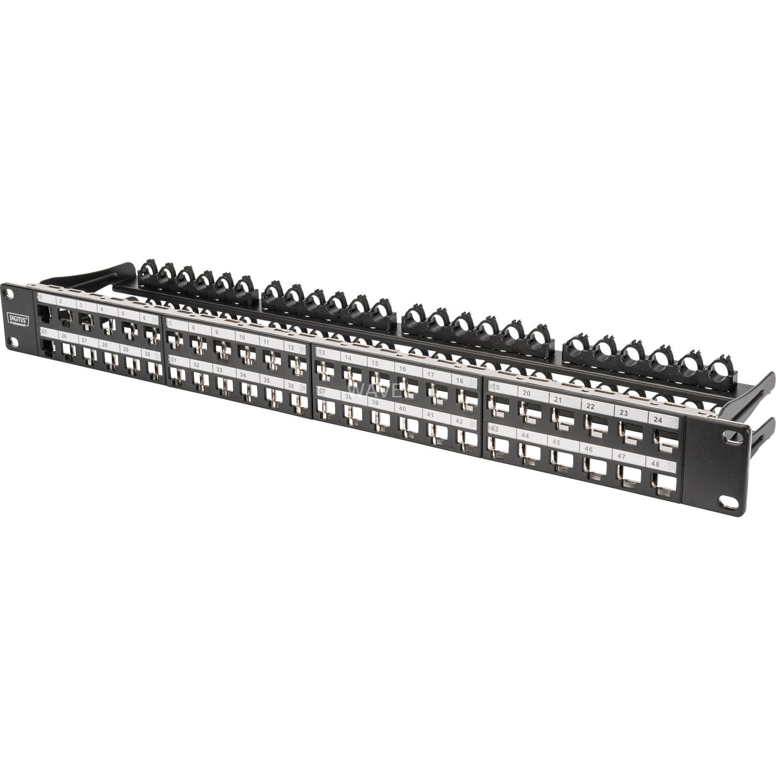 Digitus Modulares High Density Patchpanel Negro
