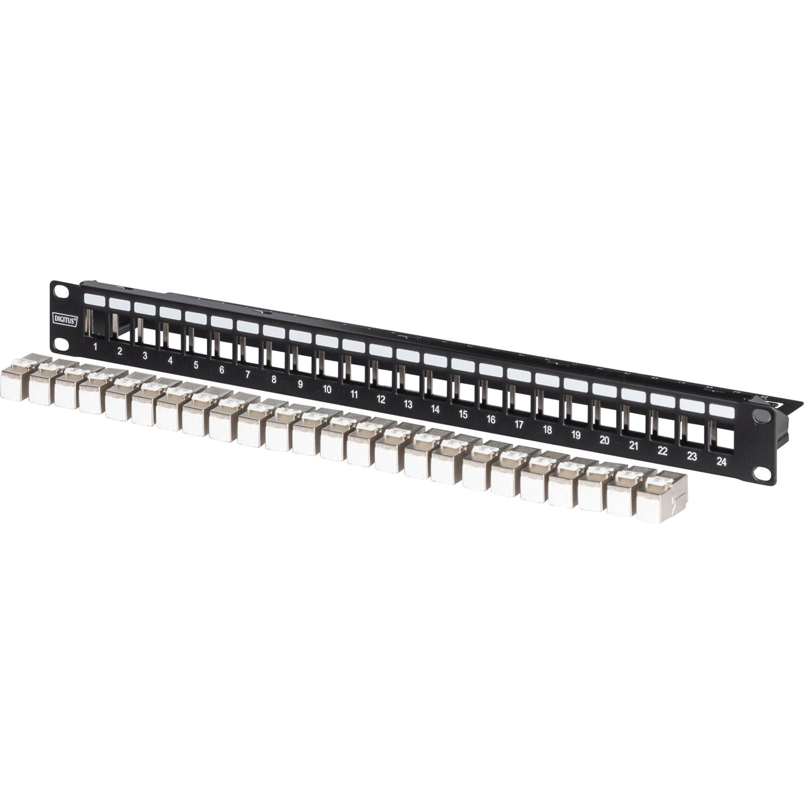 Digitus Modulares Patchpanel Negro