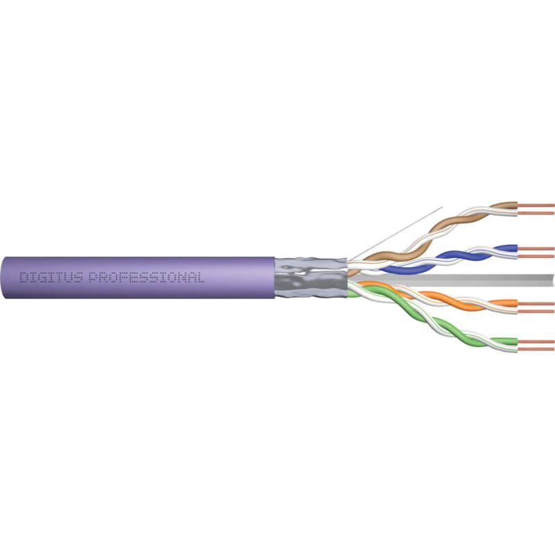 Digitus Professional Cat.6 F/UTP Cable de instalación Símplex Morado