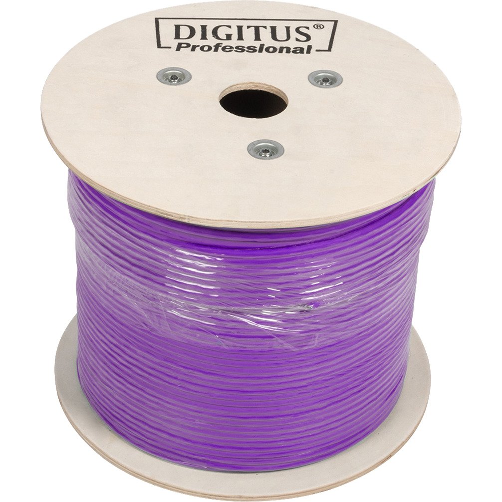Digitus Professional Cat.6 U/UTP Verlegekabel simplex Morado