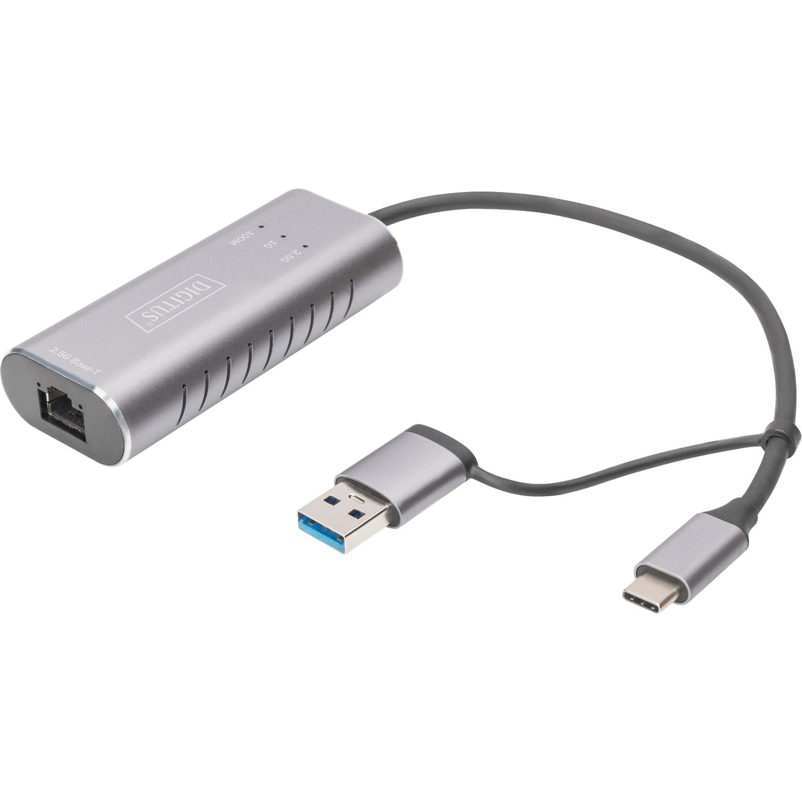 Digitus USB 3.2 Gen 1 Adapter Gris