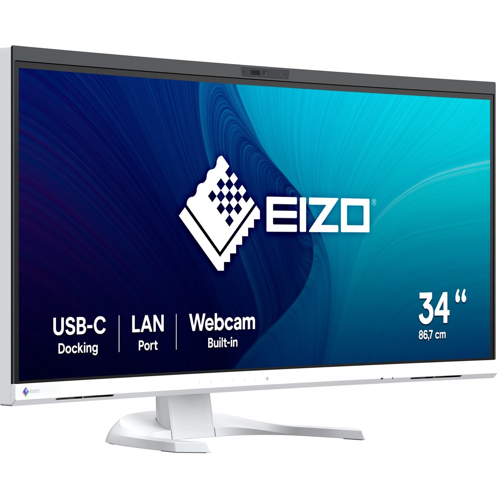 EIZO FlexScan EV3450XC-WT Blanco