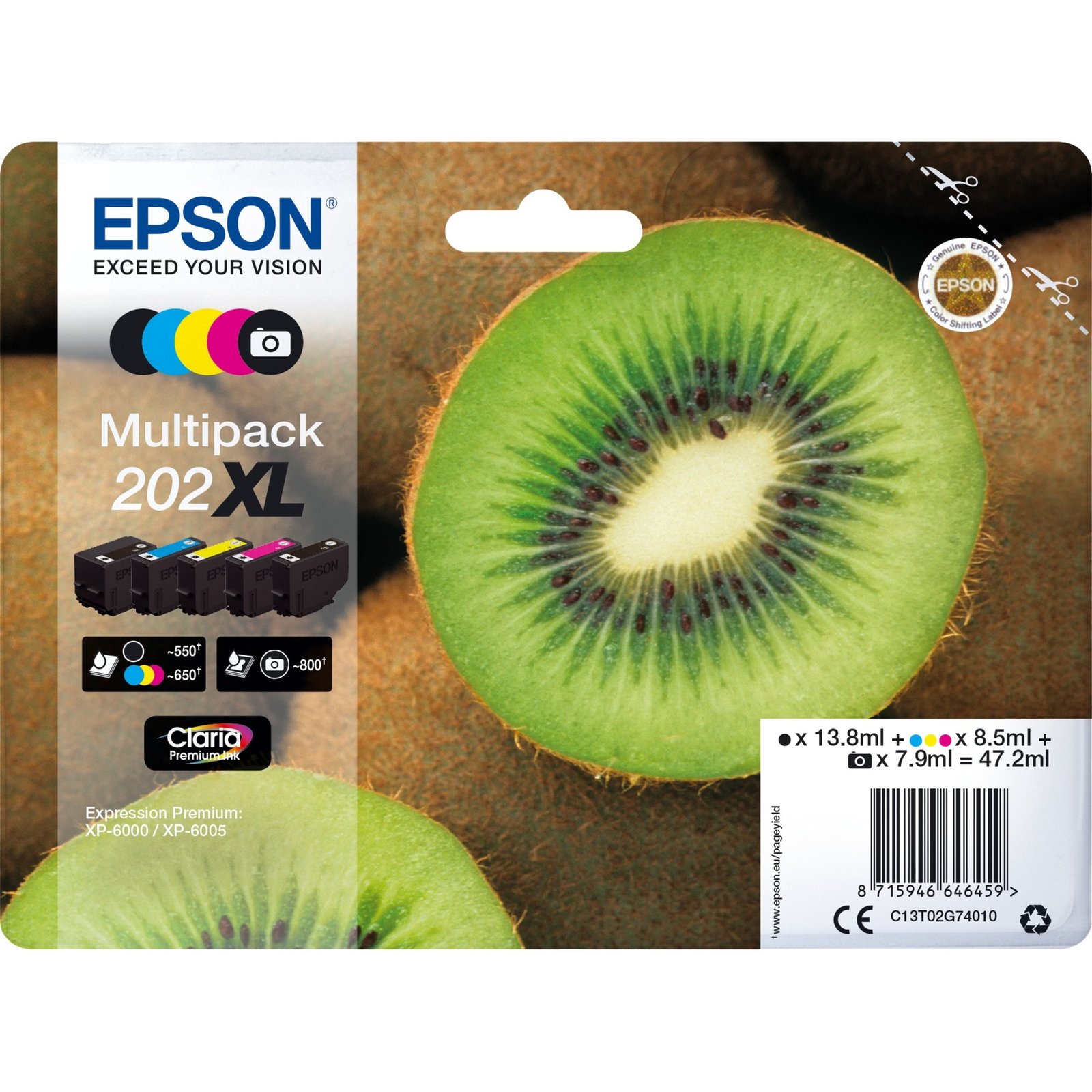 Epson Multipack 202XL (C13T02G74010 )