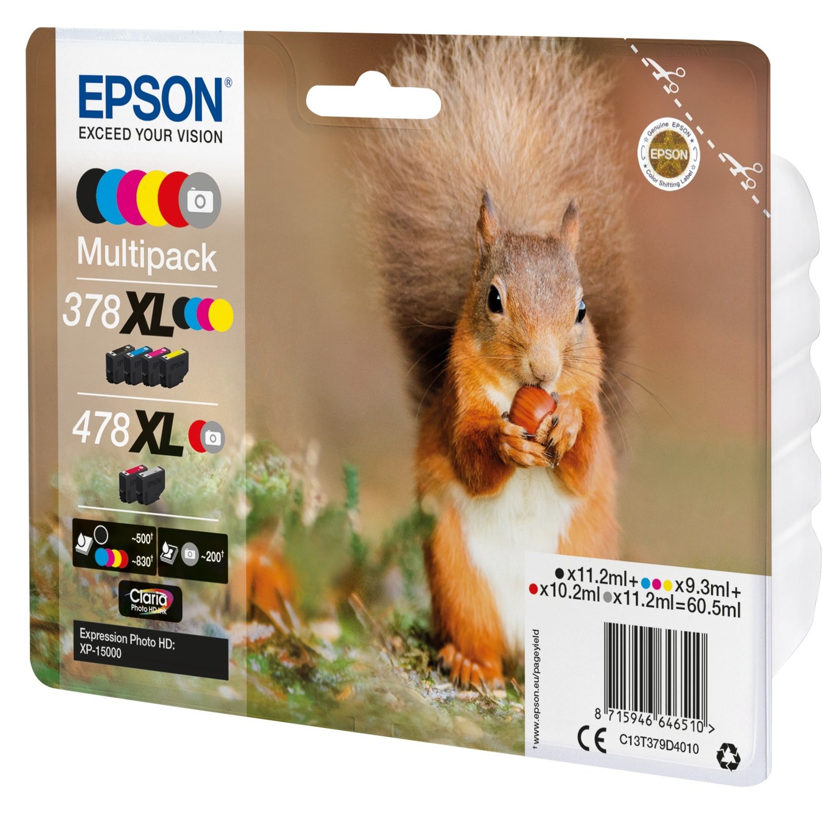 Epson Multipack 378XL/478XL (C13T379D4010) - Imagen 2