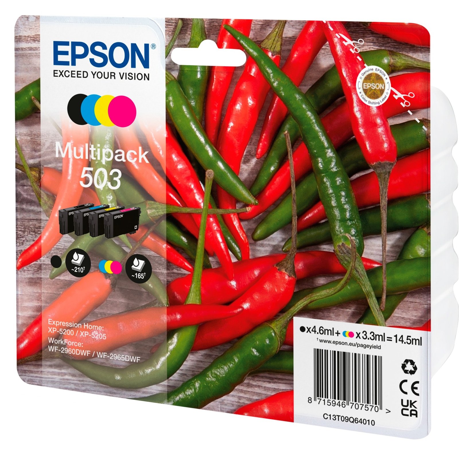 Epson Tinte Multipack 503 (C13T09Q64010) - Imagen 2
