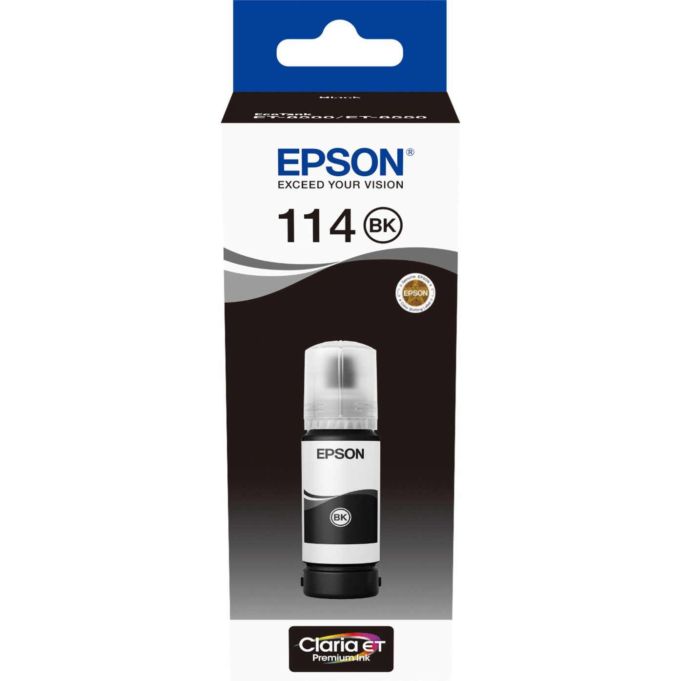 Epson Tinte Pigment-schwarz 114 EcoTank (C13T07A140) - Imagen 2