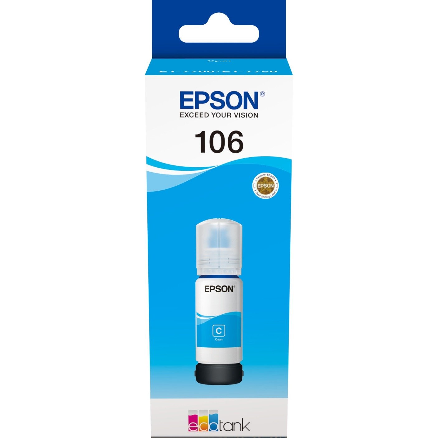 Epson Tinte cyan 106 Eco Tank (C13T00R240) - Imagen 2