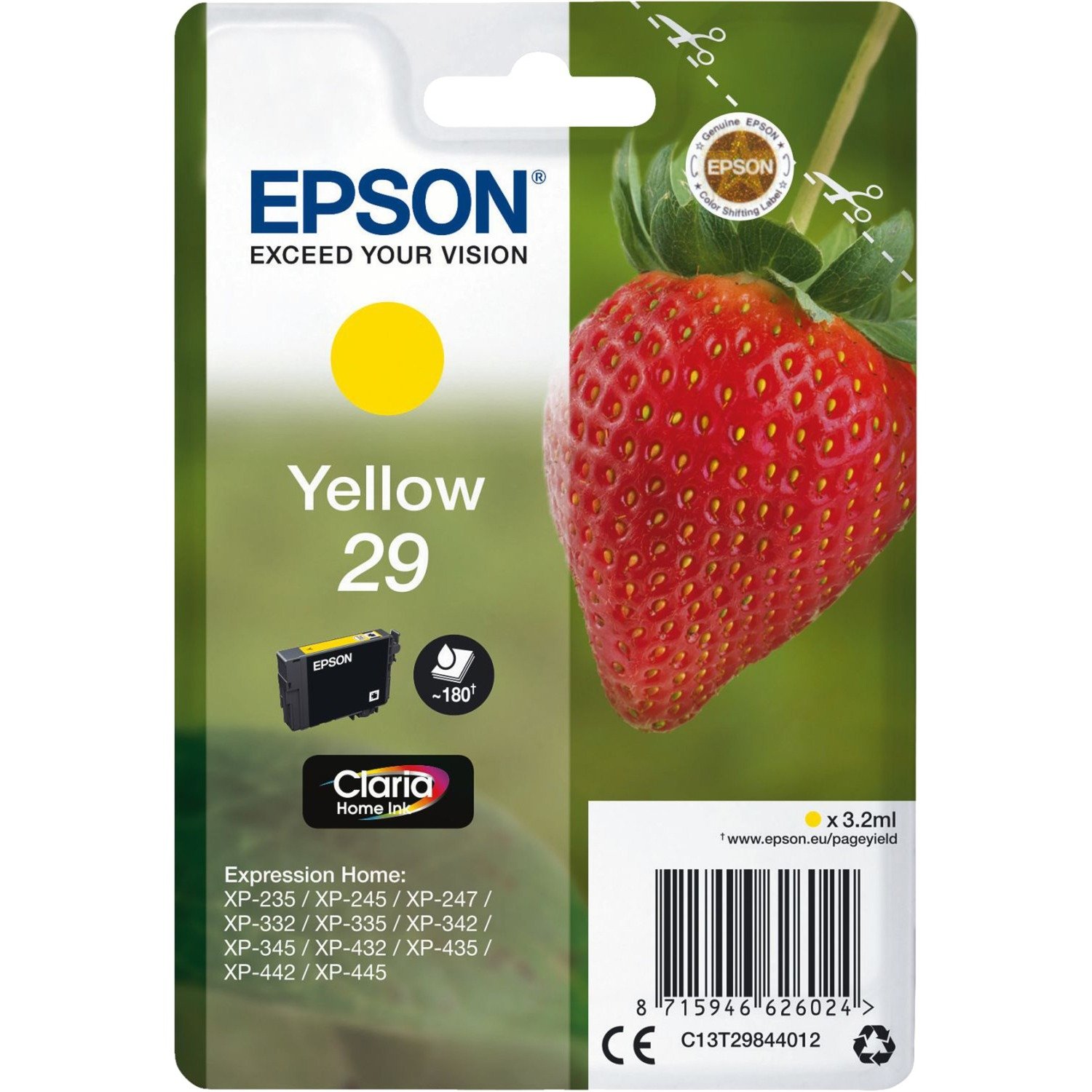 Epson Tinte gelb 29 (C13T29844012)