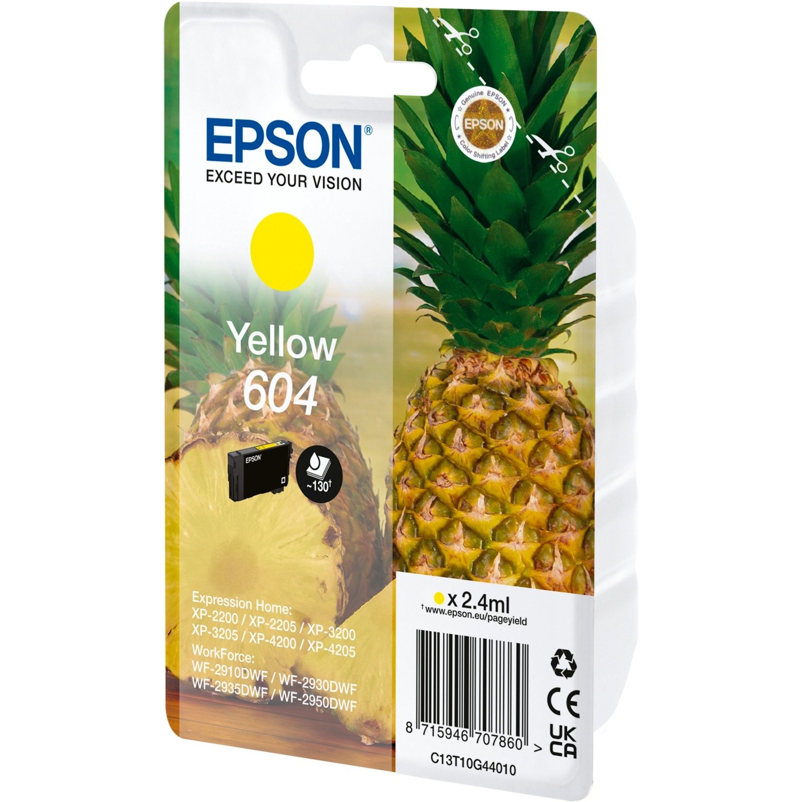 Epson Tinte gelb 604 (C13T10G44010) - Imagen 2