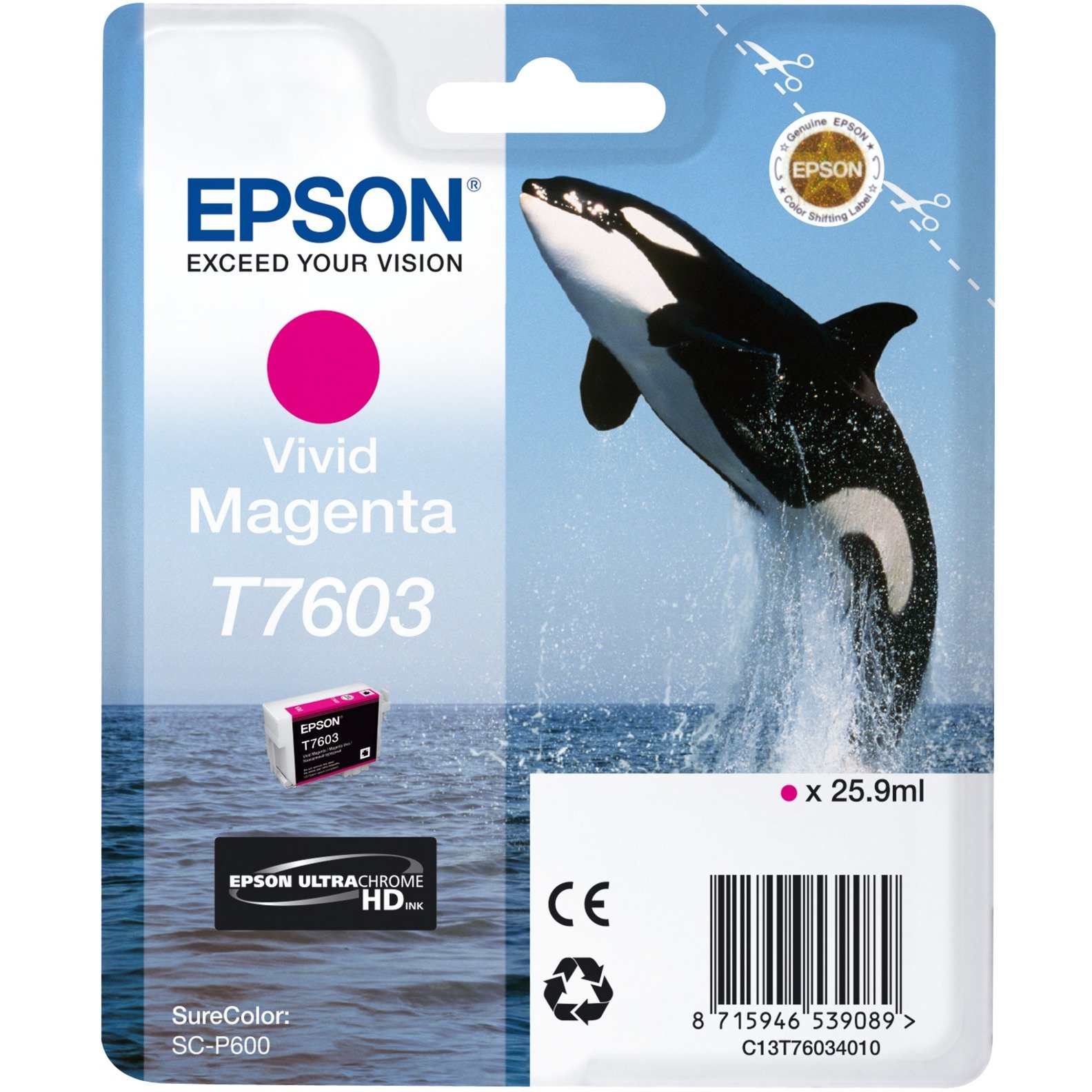 Epson Tinte magenta T7603 (C13T76034N10)