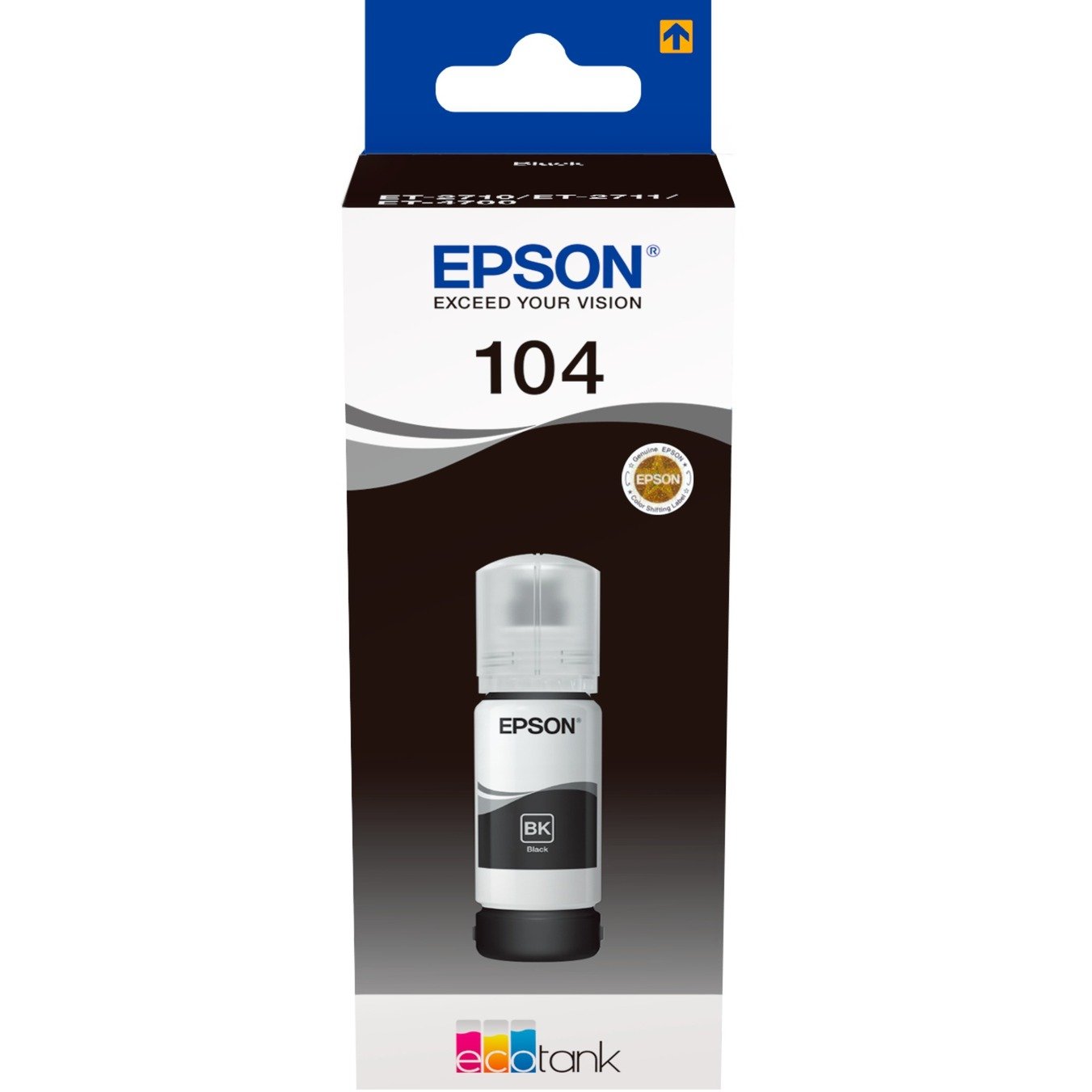 Epson Tinte schwarz 104 EcoTank (C13T00P140) - Imagen 2