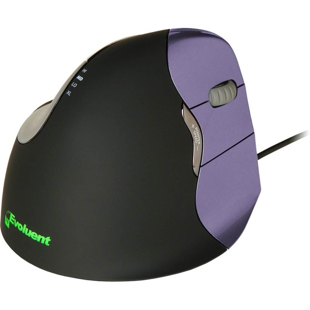 Evoluent Vertical Mouse 4 Klein RH Negro