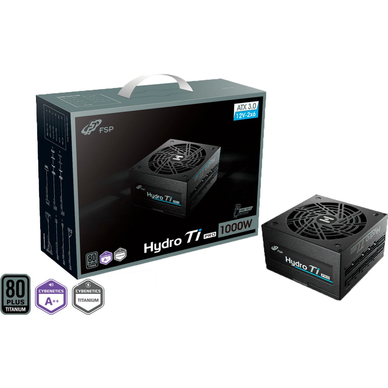 FSP Hydro Ti PRO 1000W Negro