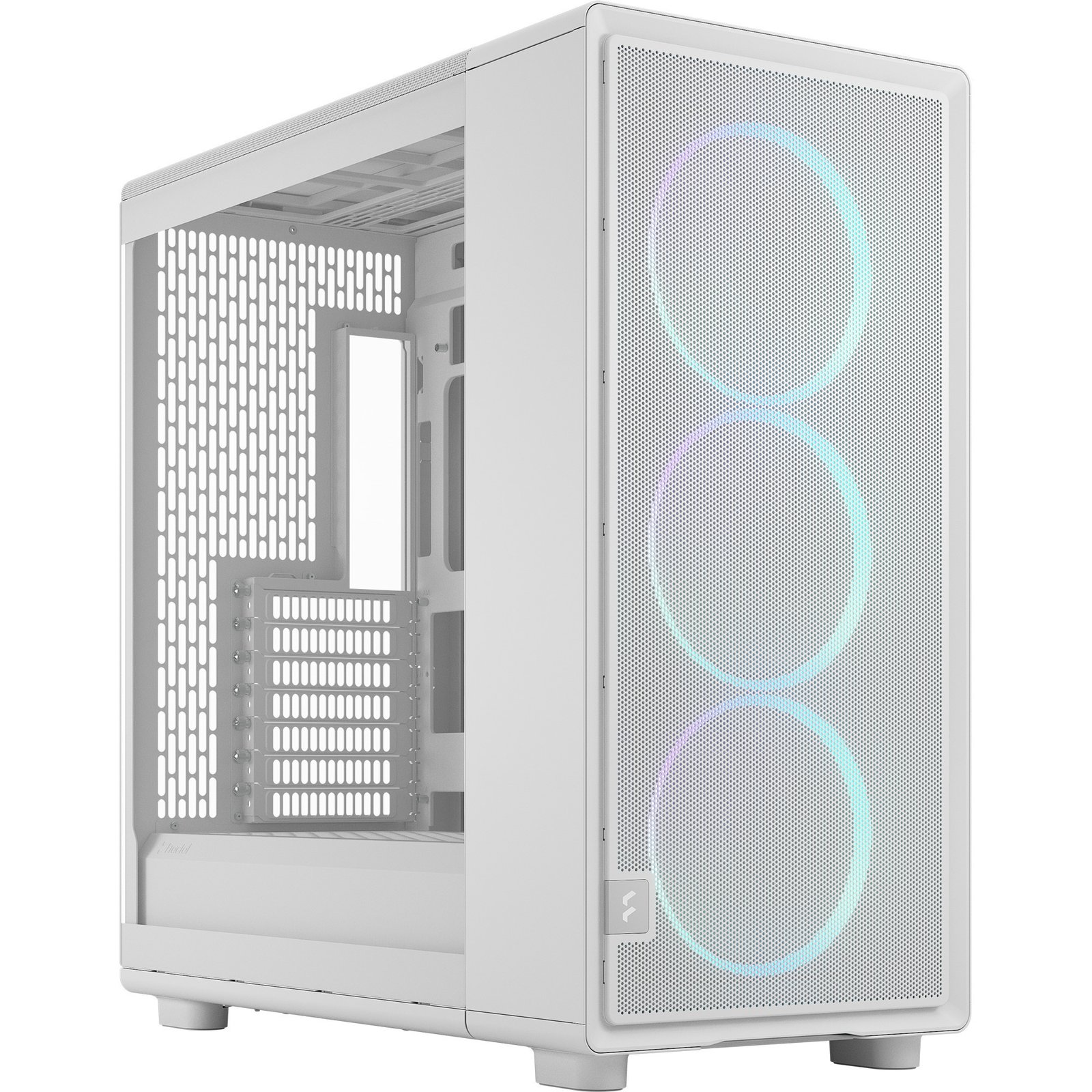 Fractal Design Epoch XL TG RGB Clear tint Blanco