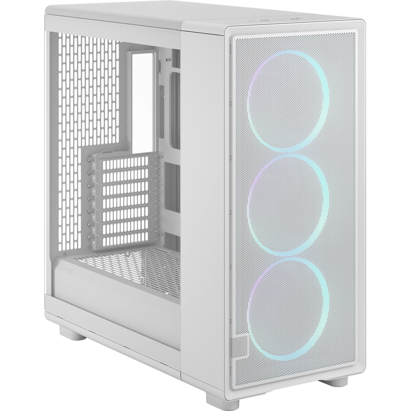 Fractal Design Epoch XL TG RGB Clear tint Blanco - Imagen 2