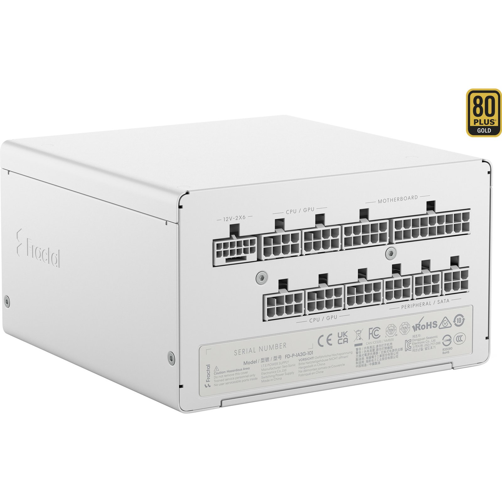 Fractal Design ION Gold 3 1000W White Blanco