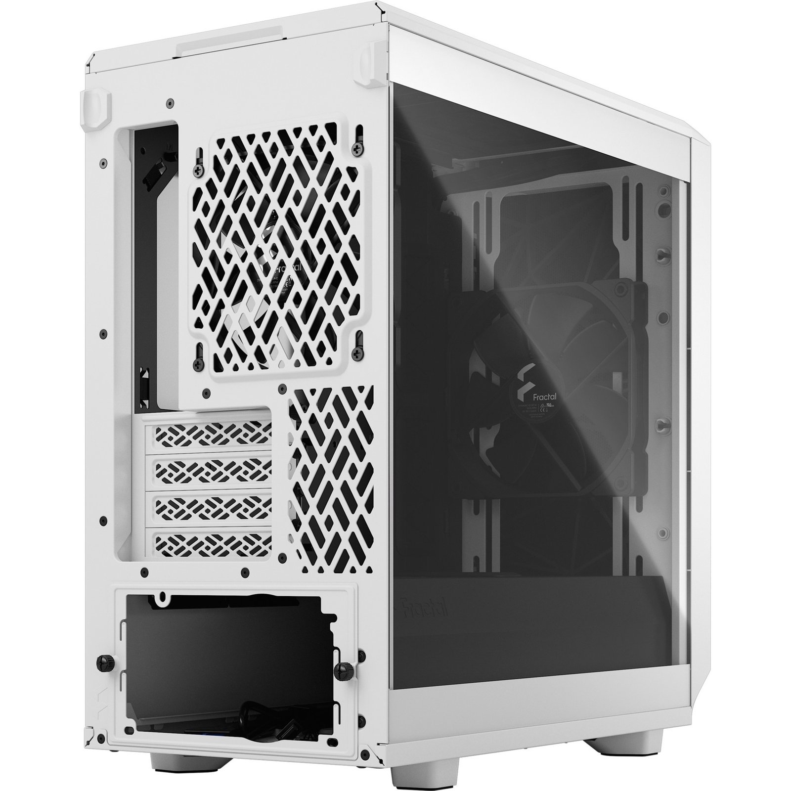 Fractal Design Meshify 2 Mini White TG Clear Tint Blanco - Imagen 4