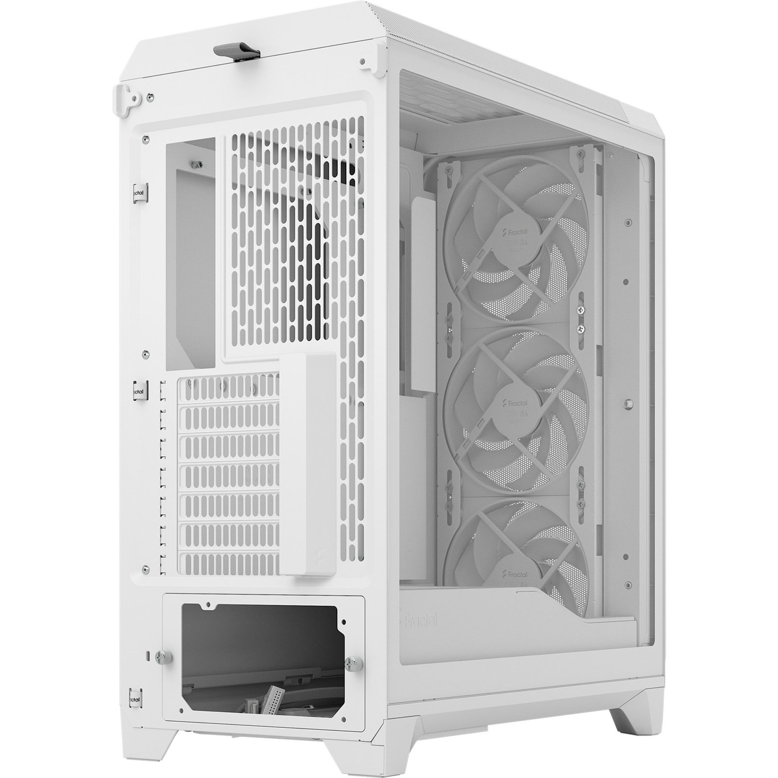 Fractal Design Meshify 3 TG Clear Tint Blanco - Imagen 4